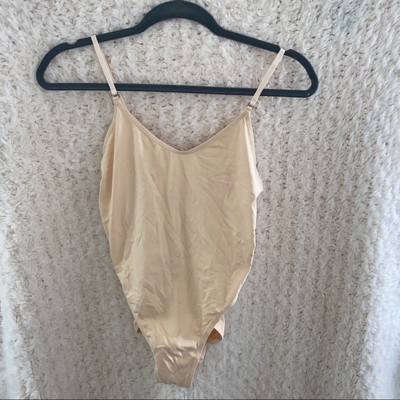 Capezio Nude Leotard with Adjustable Straps - Picture 2 of 5